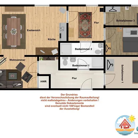 Meerblick 1 Apartman Boltenhagen